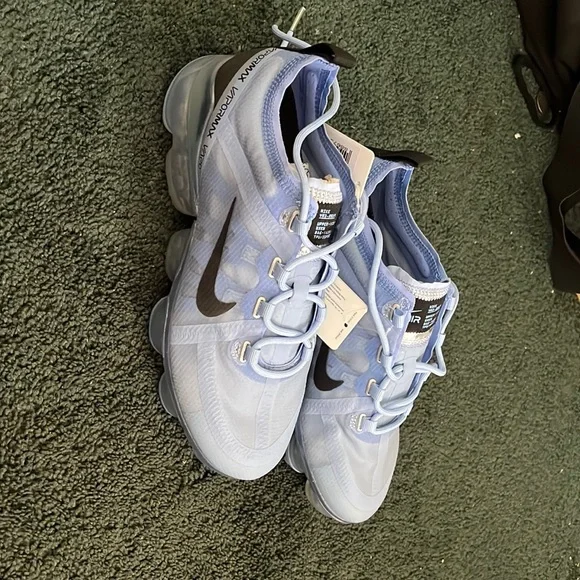 Womens Air VaporMax 2019 Royal Pulse/ Pale Ivory Black
